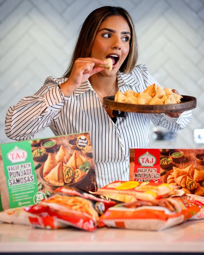 Brand content shoot for a frozen food range