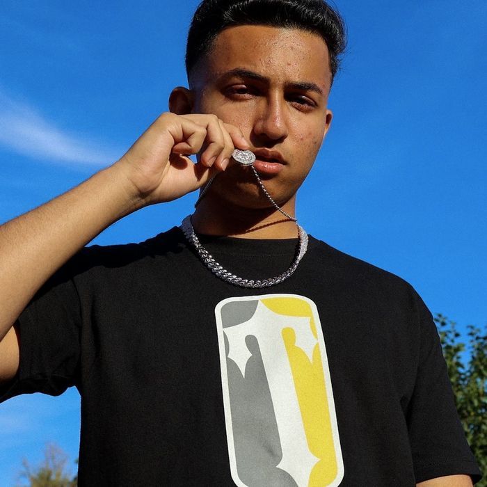 Streetwear brand portrait shot on location
